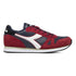 Sneakers rosse e blu con suola bicolore Diadora Simple Run, Brand, SKU s323000056, Immagine 0